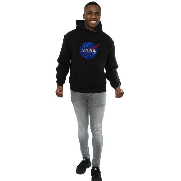 NASA Mens Insignia Logo Hoodie
