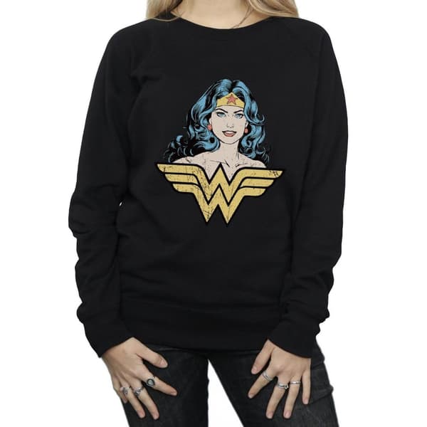 Wonder Woman Dam/Tjej Gaze Sweatshirt