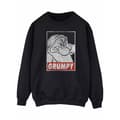 Miniatyrbild 1 av 5: Snow White And The Seven Dwarfs Grumpy Poster - Sweatshirt för kvinnor/damer