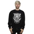 Miniatyrbilde 2 av 5: Thor: Ragnarok Mens Hammer Logo Sweatshirt