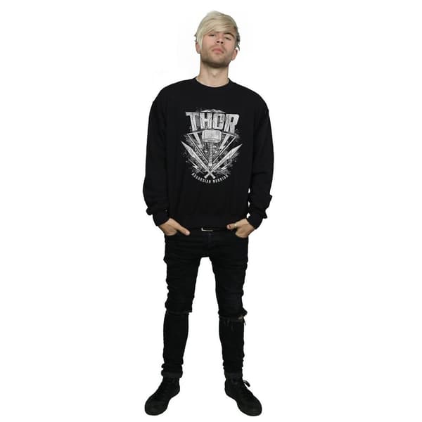 Thor: Ragnarok Mens Hammer Logo Sweatshirt