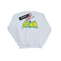 Miniatyrbild 1 av 5: Batman Dam/Tjej Retro Logo Sweatshirt i Heather