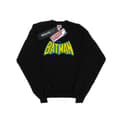 Miniatyrbild 1 av 5: Batman Dam/Tjej Retro Logo Sweatshirt i Heather