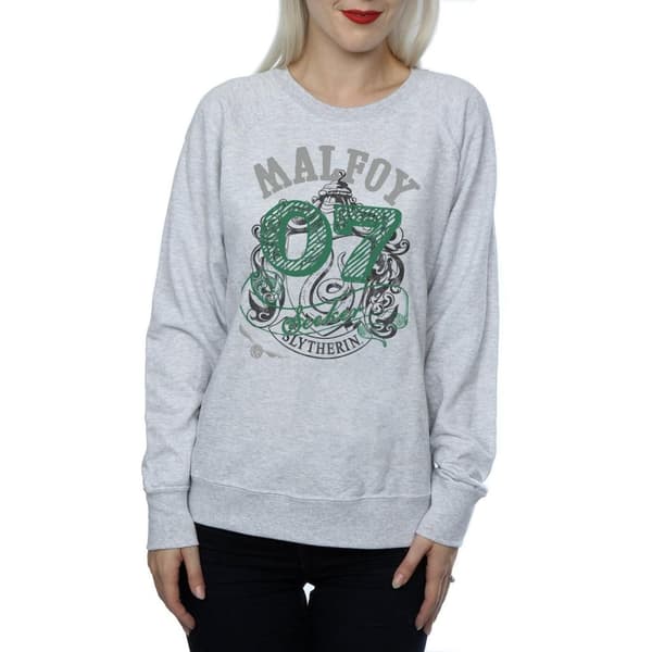 Harry Potter Womens/Ladies Seeker Draco Malfoy Sweatshirt