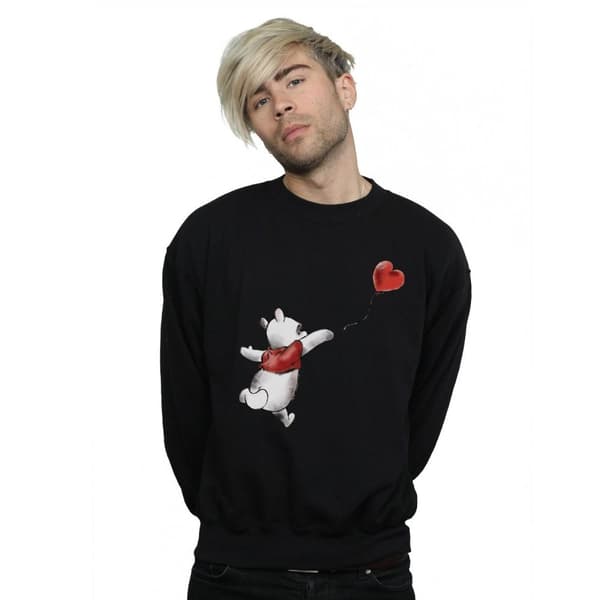 Winnie the Pooh Mens Balloon Sweatshirt