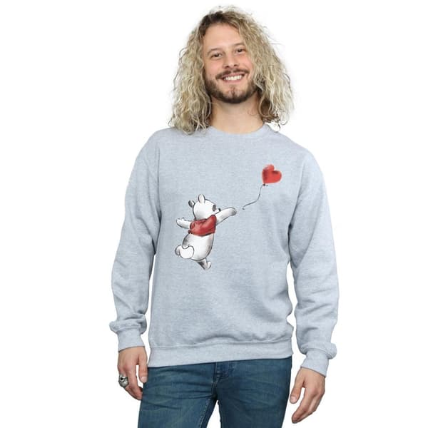 Winnie the Pooh Mens Balloon Sweatshirt