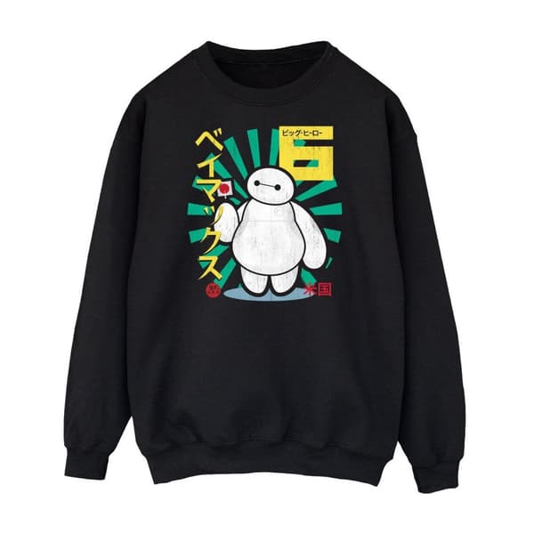 Big Hero 6 Womens/Ladies Baymax Lollipop Sweatshirt