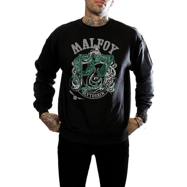 Harry Potter Mens Seeker Draco Malfoy Sweatshirt
