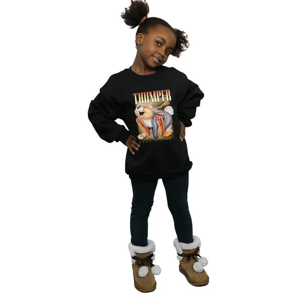 Bambi Girls Thumper Montage Sweatshirt