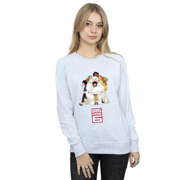 Big Hero 6 Sweatshirt med Baymax-kram för damer/kvinnor