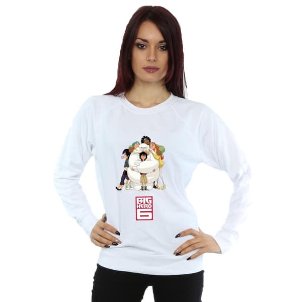 Big Hero 6 Sweatshirt med Baymax-kram för damer/kvinnor