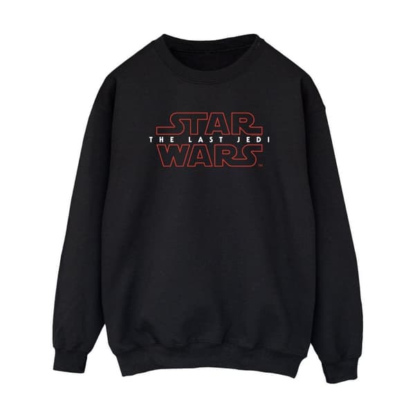 Star Wars: The Last Jedi Mens Logo Sweatshirt Black 3XL