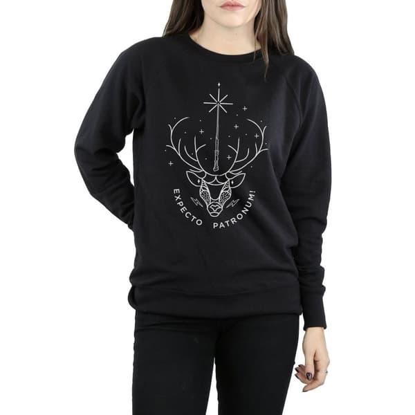 Harry Potter Dam/Tjej Expecto Patronum Charm Sweatshirt