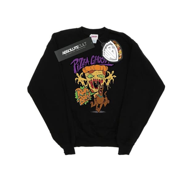 Scooby Doo Mens Pizza Ghost Sweatshirt