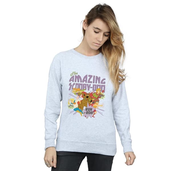 Scooby Doo Womens/Ladies The Amazing Scooby Sweatshirt