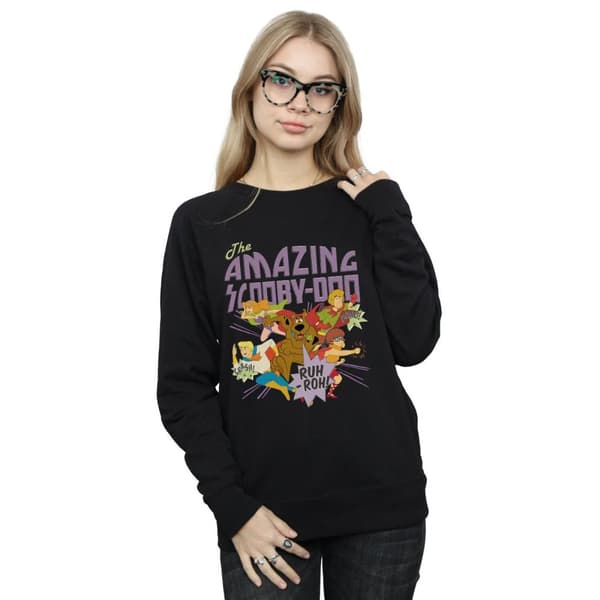 Scooby Doo Womens/Ladies The Amazing Scooby Sweatshirt