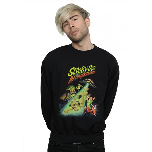 Scooby Doo Mens The Alien Invaders Sweatshirt