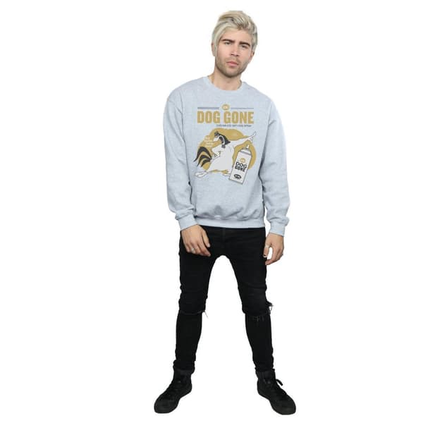 Looney Tunes Mens Dog Gone Foghorn Leghorn Sweatshirt