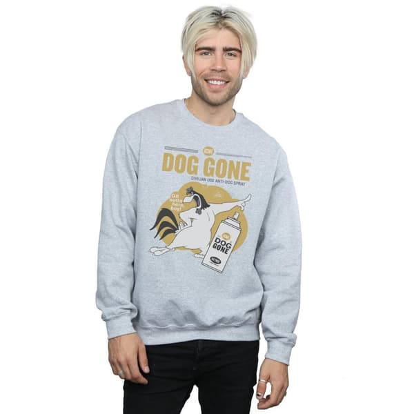 Looney Tunes Mens Dog Gone Foghorn Leghorn Sweatshirt