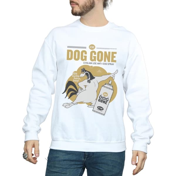Looney Tunes Mens Dog Gone Foghorn Leghorn Sweatshirt