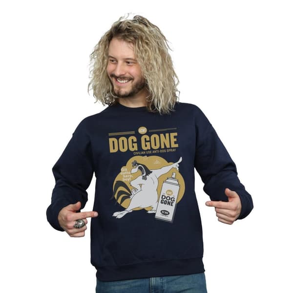 Looney Tunes Mens Dog Gone Foghorn Leghorn Sweatshirt