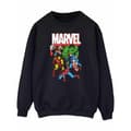 Miniatyrbild 1 av 4: Marvel Comics Kvinnor/Damer Group Shot Sweatshirt