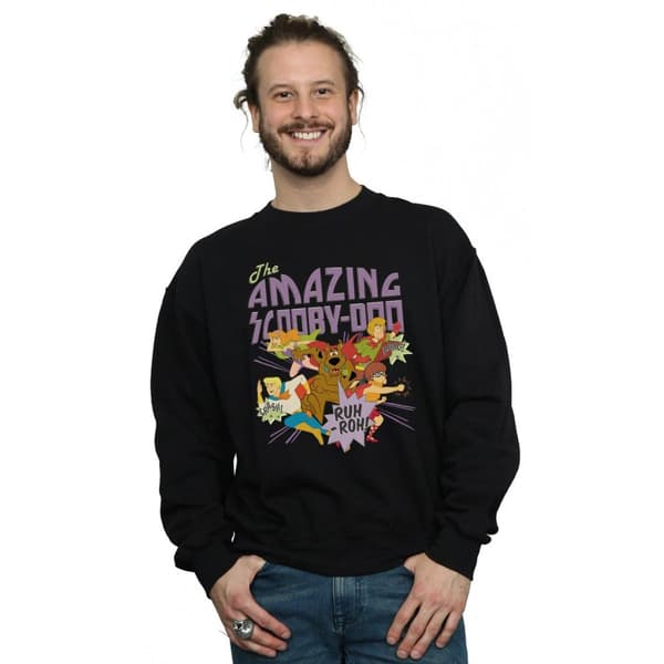 Scooby Doo Mens The Amazing Scooby Sweatshirt