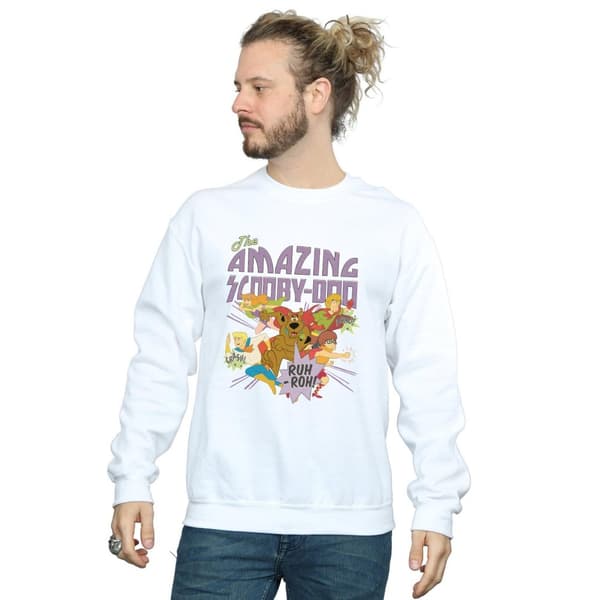 Scooby Doo Mens The Amazing Scooby Sweatshirt