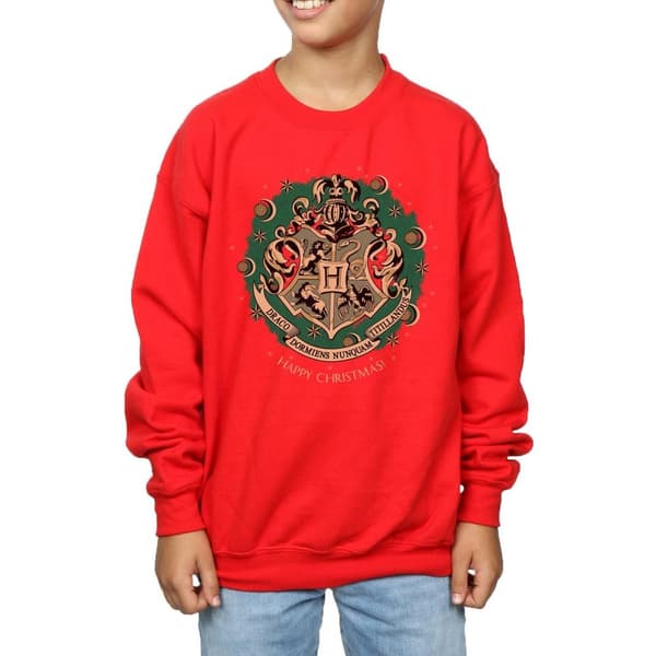 Harry Potter Boys Wreath Christmas Sweatshirt