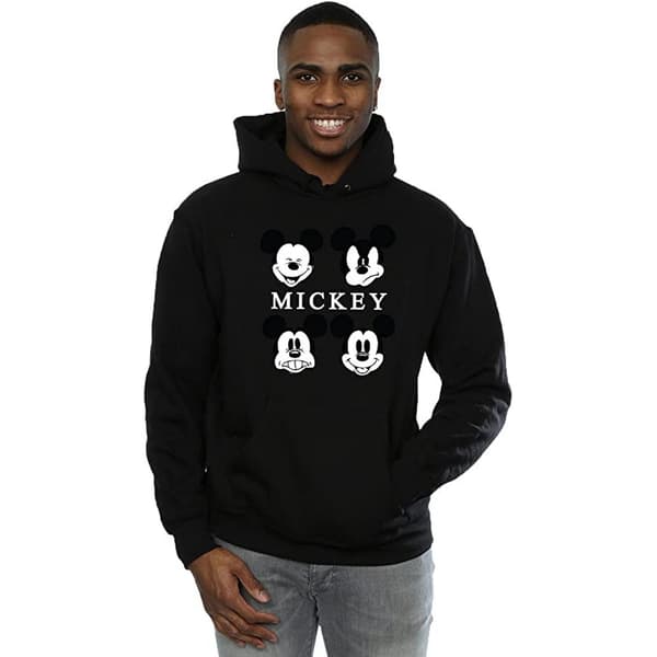 Mickey Mouse Unisex Adult Four Heads Hoodie