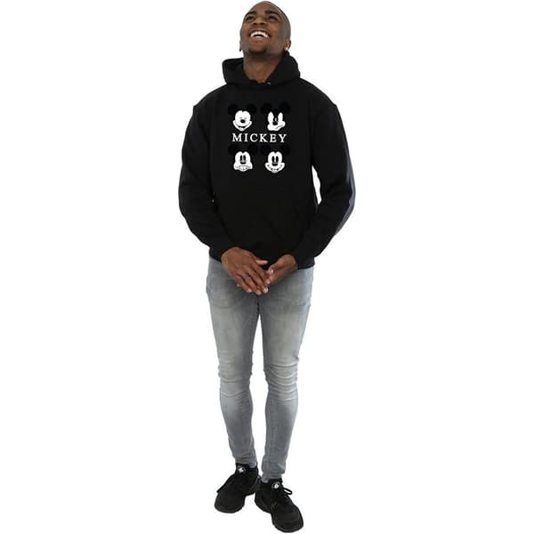Mickey Mouse Unisex Adult Four Heads Hoodie