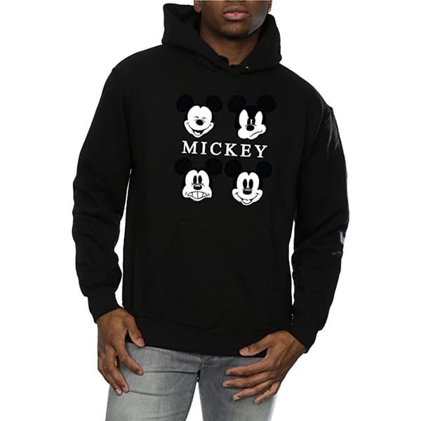 Mickey Mouse Unisex Adult Four Heads Hoodie