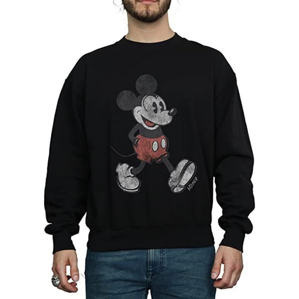 Mickey Mouse Unisex Adult Walking Sweatshirt