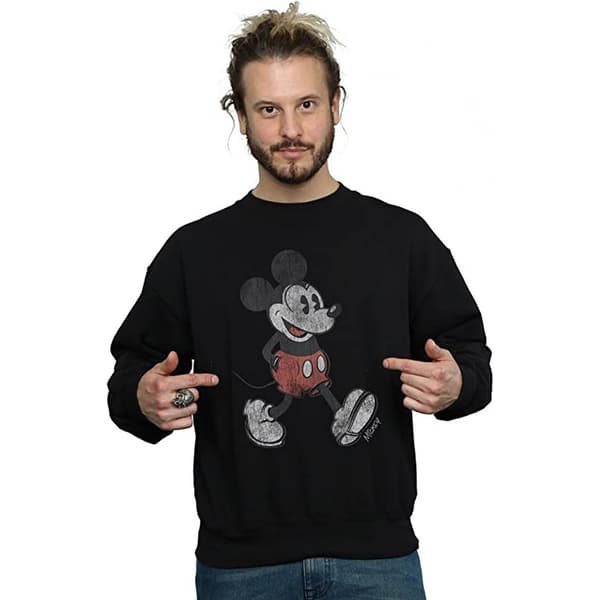 Mickey Mouse Unisex Adult Walking Sweatshirt