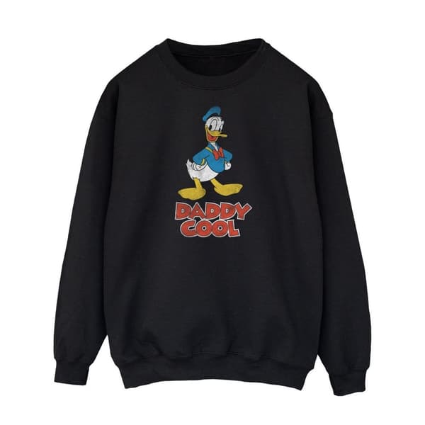 Disney Mens Daddy Cool Donald Duck Sweatshirt