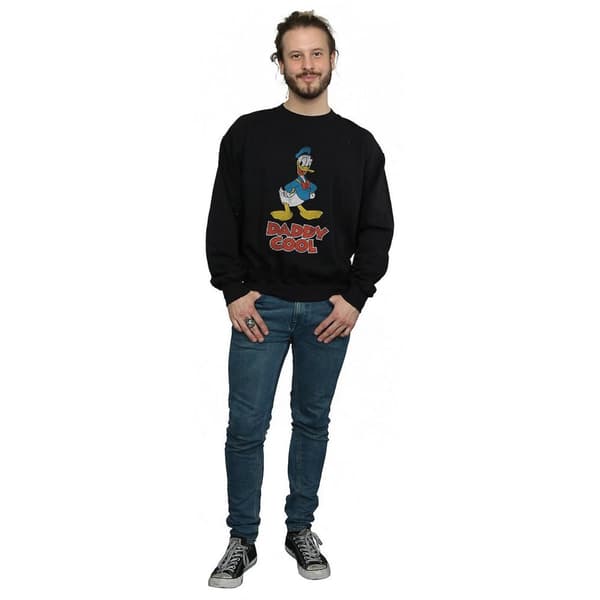Disney Mens Daddy Cool Donald Duck Sweatshirt