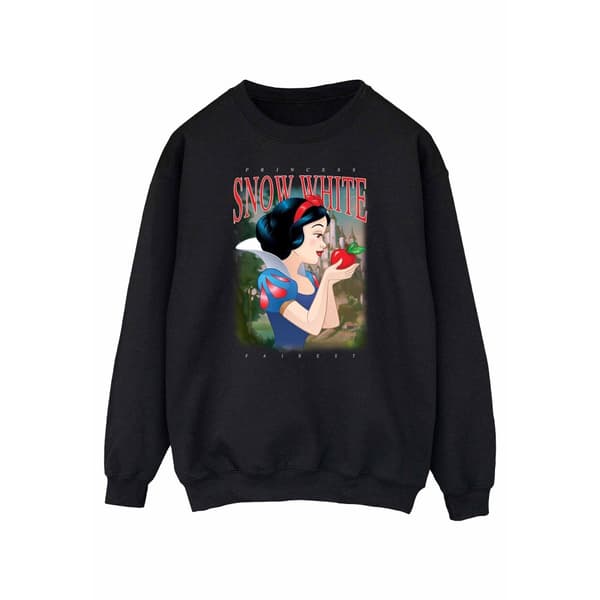Disney Princess Womens/Ladies Snow White Montage Sweatshirt Black L