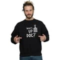Miniatyrbilde 3 av 5: Looney Tunes Unisex Adult What´s Up Doc Bugs Bunny Stripe Sweatshirt