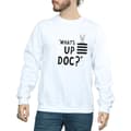Miniatyrbilde 3 av 5: Looney Tunes Unisex Adult What´s Up Doc Bugs Bunny Stripe Sweatshirt