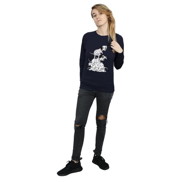 101 Dalmatians Womens/Ladies Chair Sweatshirt