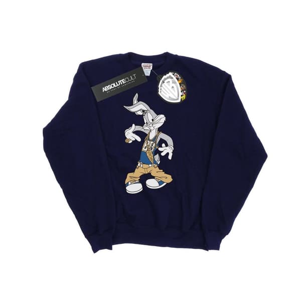 Looney Tunes Womens/Ladies Rapper Bugs Bunny Sweatshirt