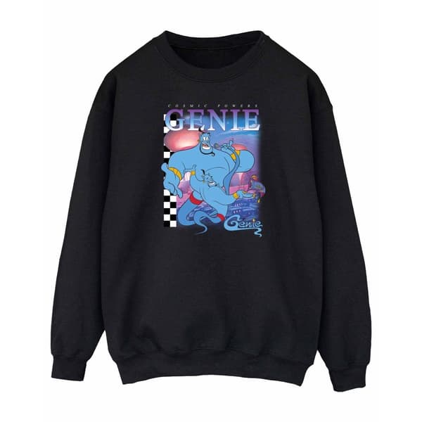 Aladdin Dam/Tjej Genie Montage Sweatshirt