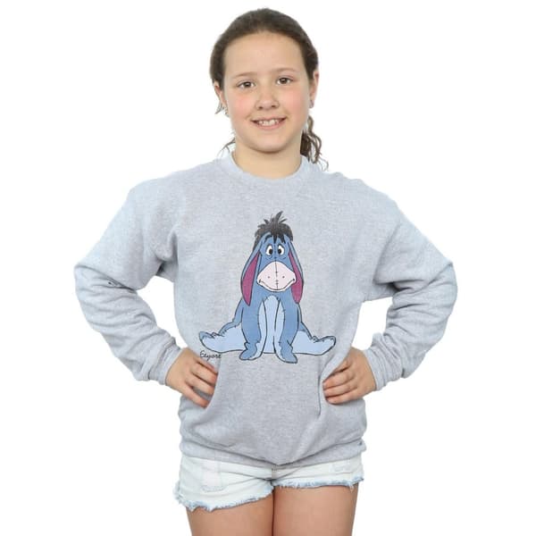 Winnie the Pooh Girls Classic Eeyore Sweatshirt