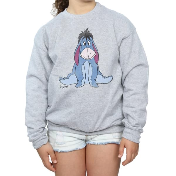 Winnie the Pooh Girls Classic Eeyore Sweatshirt
