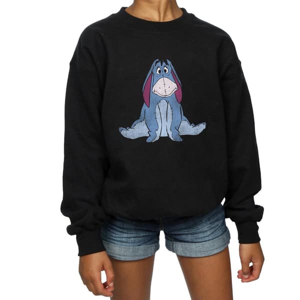 Winnie the Pooh Girls Classic Eeyore Sweatshirt