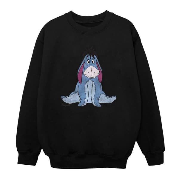 Winnie the Pooh Girls Classic Eeyore Sweatshirt