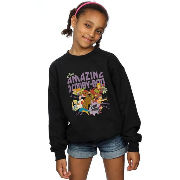 Scooby Doo Sweatshirt med The Amazing Scooby för flickor