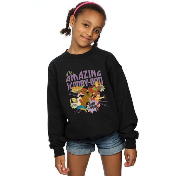 Scooby Doo Sweatshirt med The Amazing Scooby för flickor