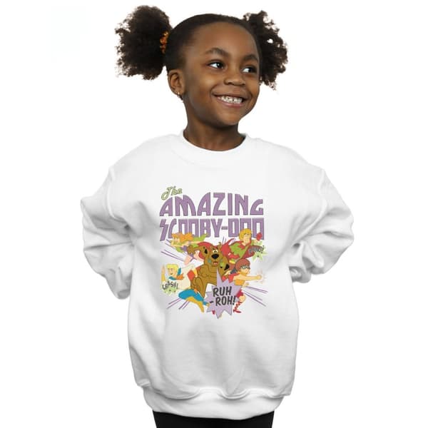 Scooby Doo Sweatshirt med The Amazing Scooby för flickor