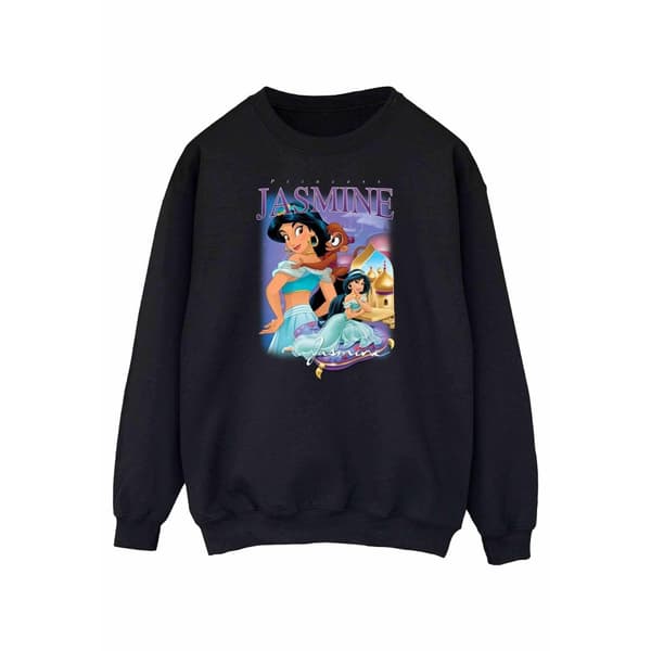 Aladdin Dam/Tjej Jasmine Montage Sweatshirt